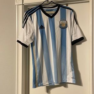 Argentina World Cup Jersey Size Small. Adidas Climacool